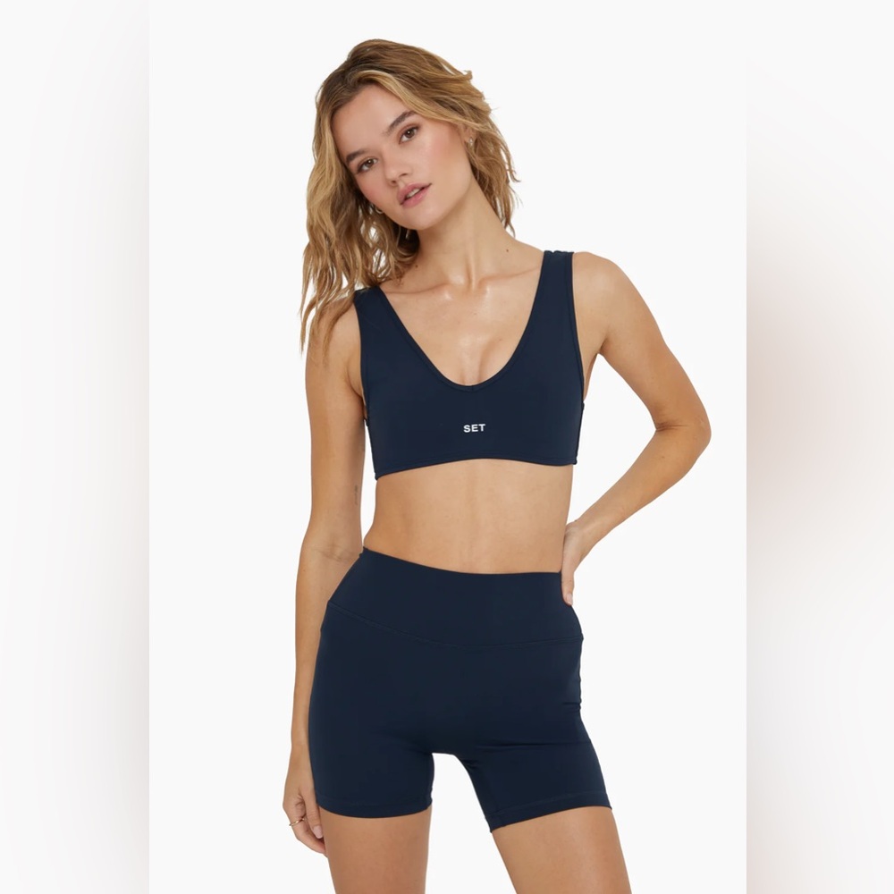 Set Active Sportsbody Dip Bra size L and Sportsbody Leggings size S in Oxford